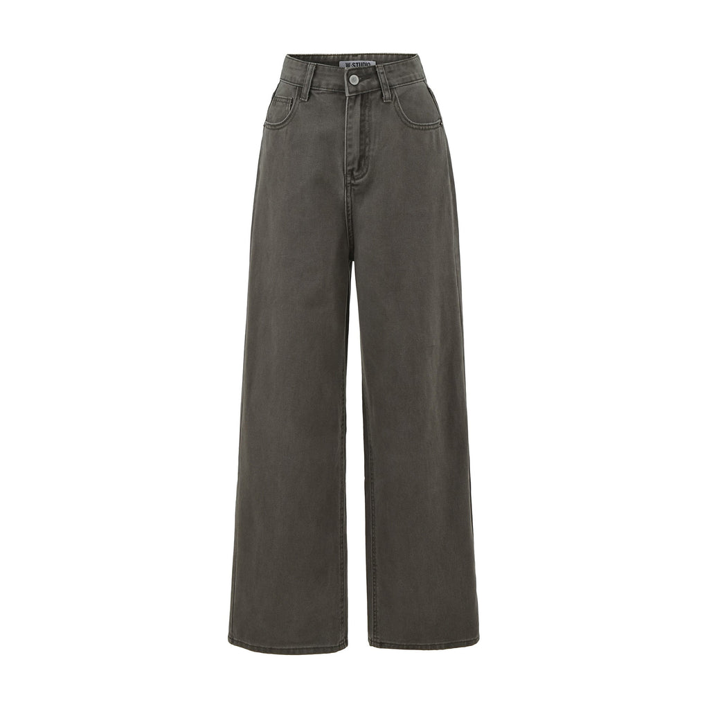Damenhose mit weitem Bein und hoher Leibhöhe - Savrelle