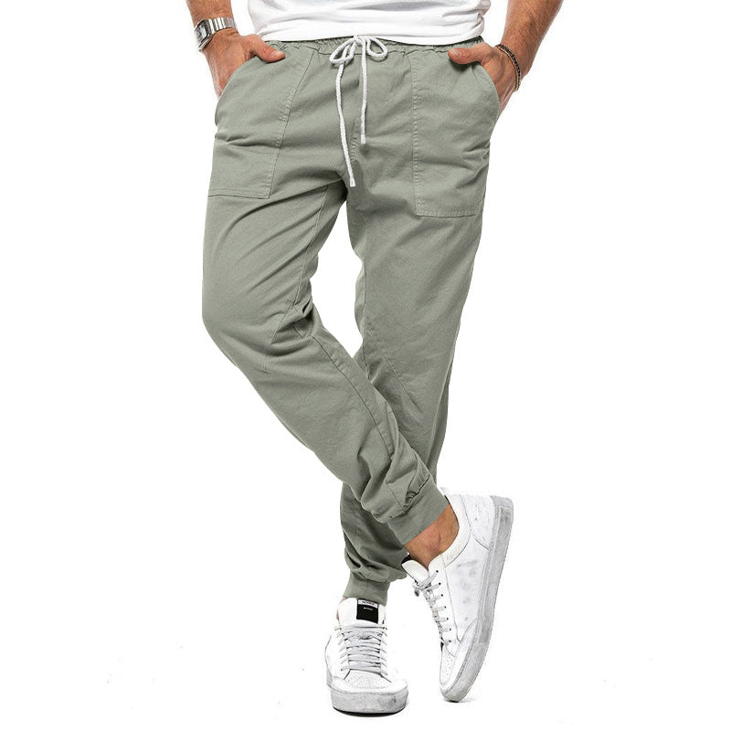 Konische Herren-Jogginghose mit Kordelzug und Taschen - Falk