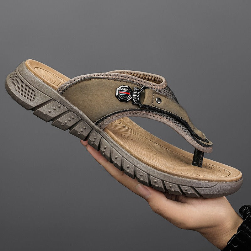 Herrensandalen mit rutschfester Sohle im sportlichen Stil - Óscar