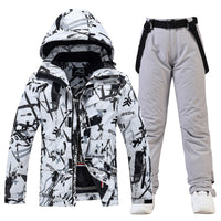 Combinaison de ski unisexe imperméable et coupe-vent - Nivor