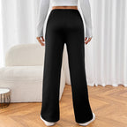 Warme Damenhose mit Samteffekt - Norelle
