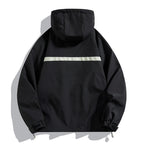 Herrensportjacke mit Kapuze und Fronttaschen - Adrien