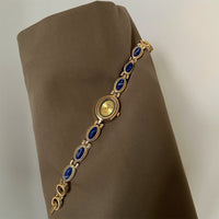 Bijoux femme montre bracelet avec détail ovale - Alviera