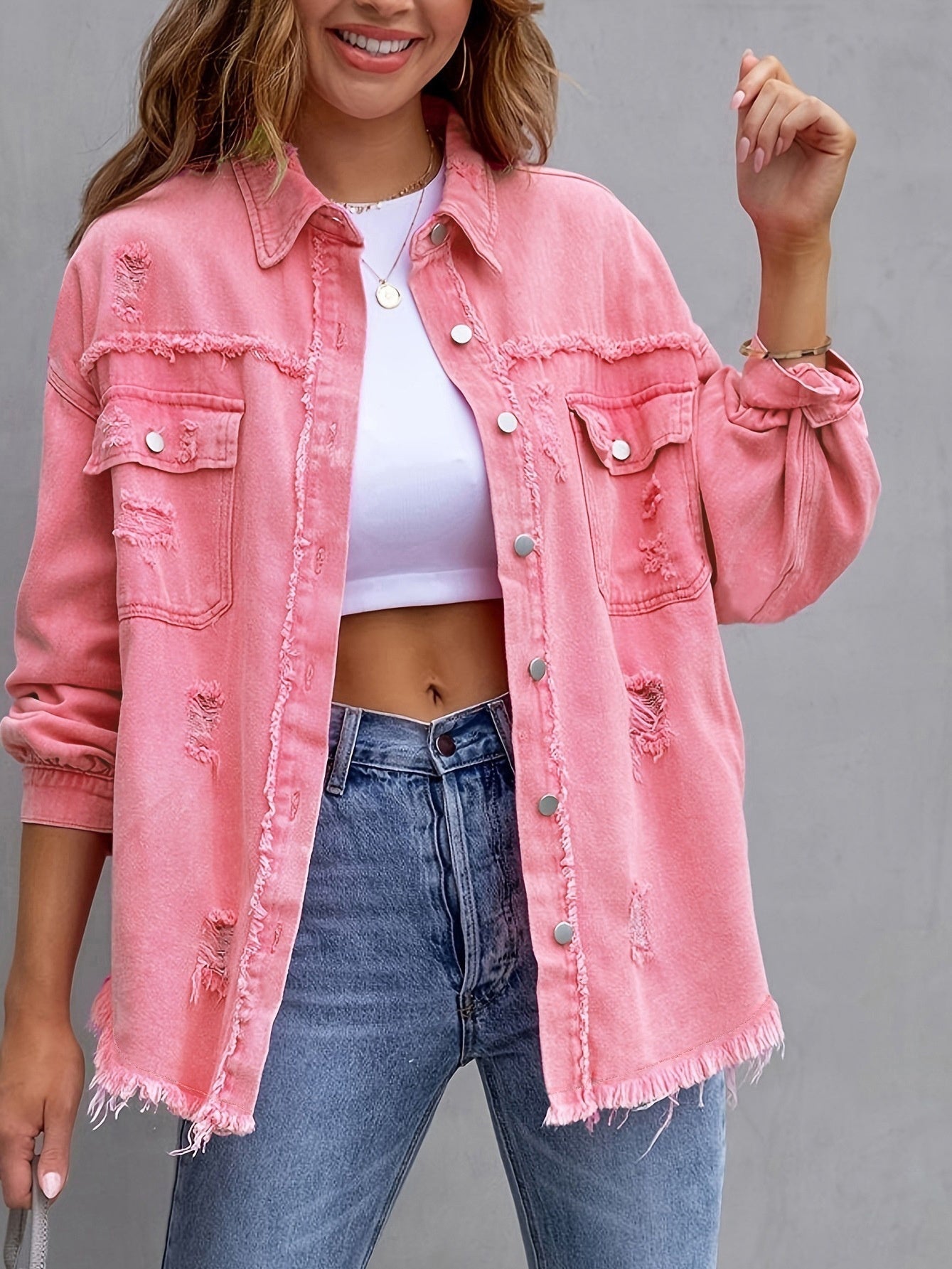 Lässige Damen-Jeansjacke - Ravina