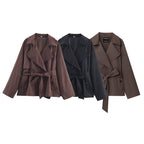 Locker sitzender kurzer Damen-Trenchcoat - Elayne