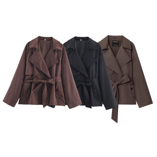 Trench court et ample pour femmes - Elayne