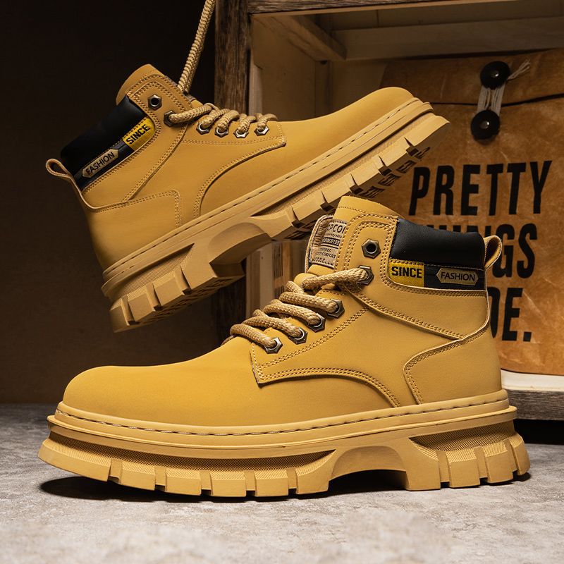 Schwerer Herrenstiefel mit robustem Design - Vemundr