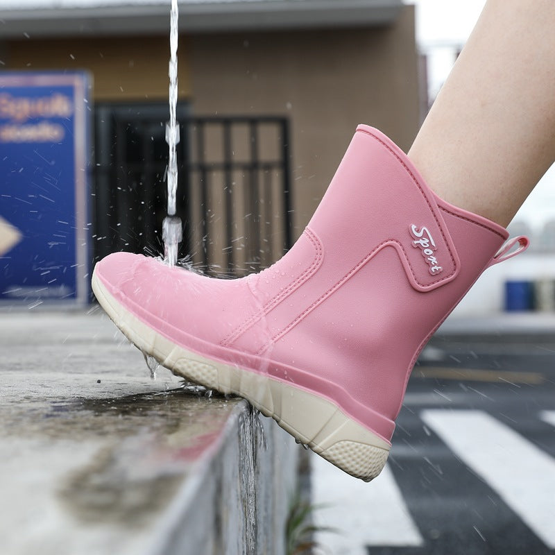 Rutschfeste Damen-Regenstiefel - Helga