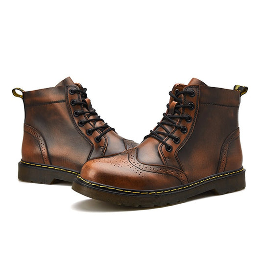 Moderne mittelhohe Stiefel für Männer - Jadrik
