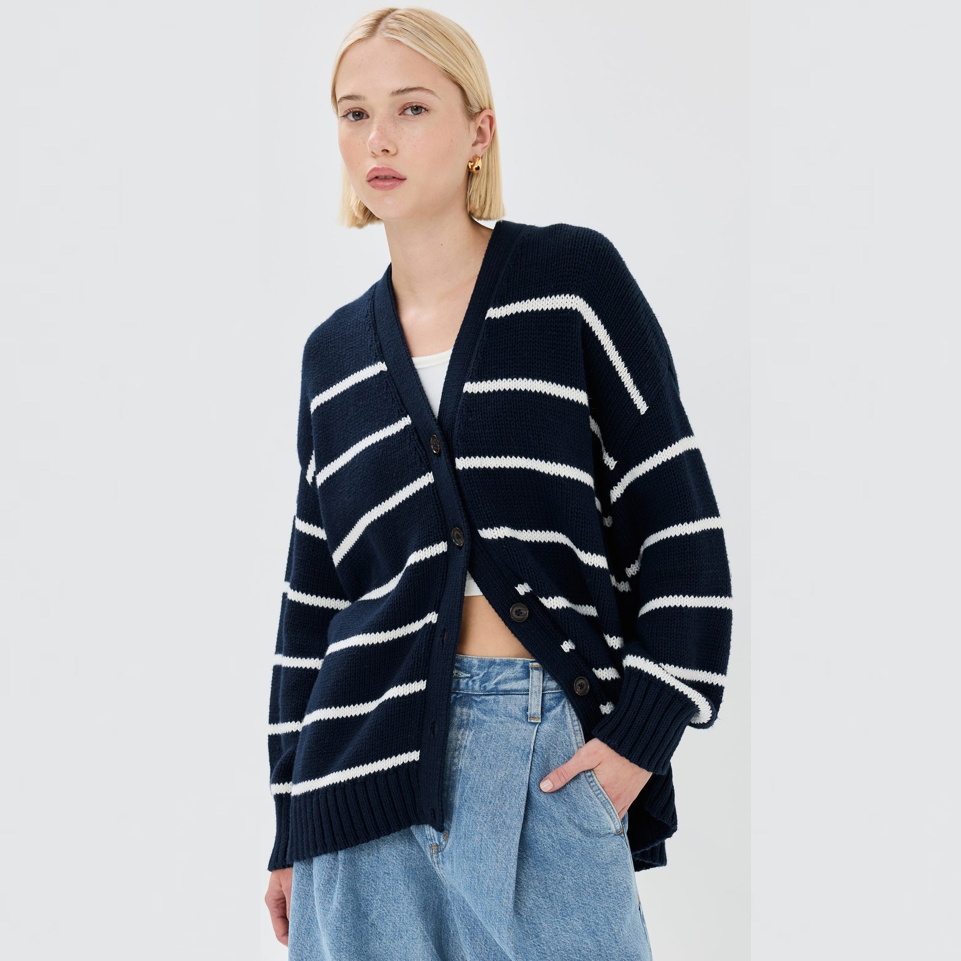 Leichte Damen-Strickjacke - Livena