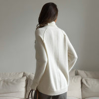 Gestrickter Rollkragenpullover für Frauen - Amara