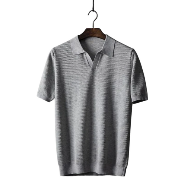 Polo pour homme - manches courtes, décontracté et respirant
