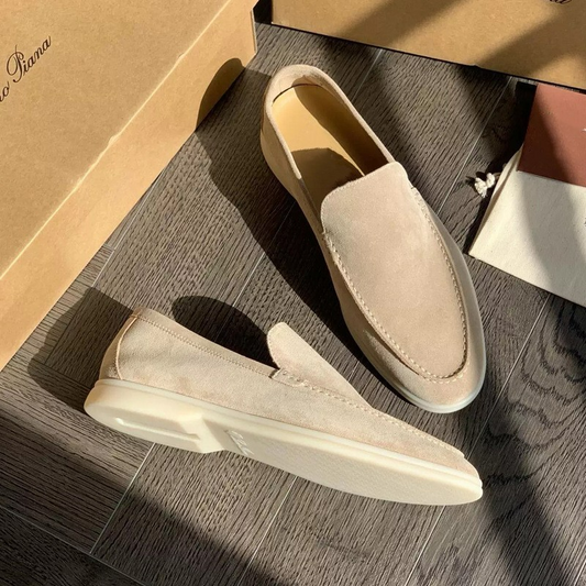Bandit - Mocassins décontractés en daim pour hommes