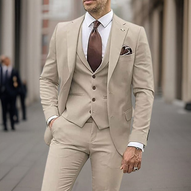 Pietro - Costume d'affaires de haute qualité Ensemble de 3 pièces