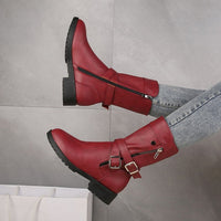 Nina - Bottes Martin Talon Bas