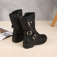 Nina - Bottes Martin Talon Bas