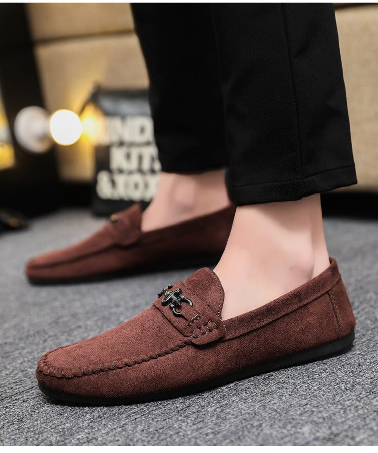 Herren-Slipper aus weichem Wildleder im Freizeitstil - Mateo