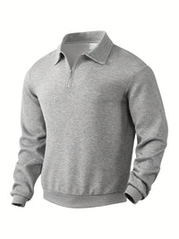 Theon - Pull vintage à fermeture éclair et motif géométrique