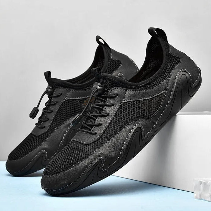 Atmungsaktive Mesh-Turnschuhe für Männer in lässigem Design - Elías