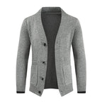 Herrenstrickjacke mit Schalkragen - Emil
