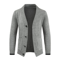 Cardigan en maille à col châle pour homme - Emil