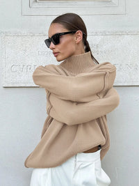 Vivien - Rollkragenpullover einfarbig