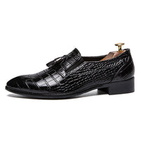 Mocassins en cuir pour hommes Élégants avec glands - Dominik
