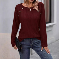 Helga - Chemise à manches longues brossée pour femmes