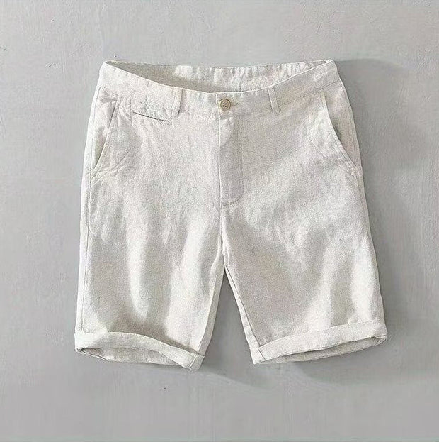 Short décontracté en lin pour homme - Éder