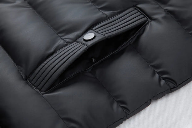 Luc - Manteau d'Hiver Homme Décontracté à Capuche