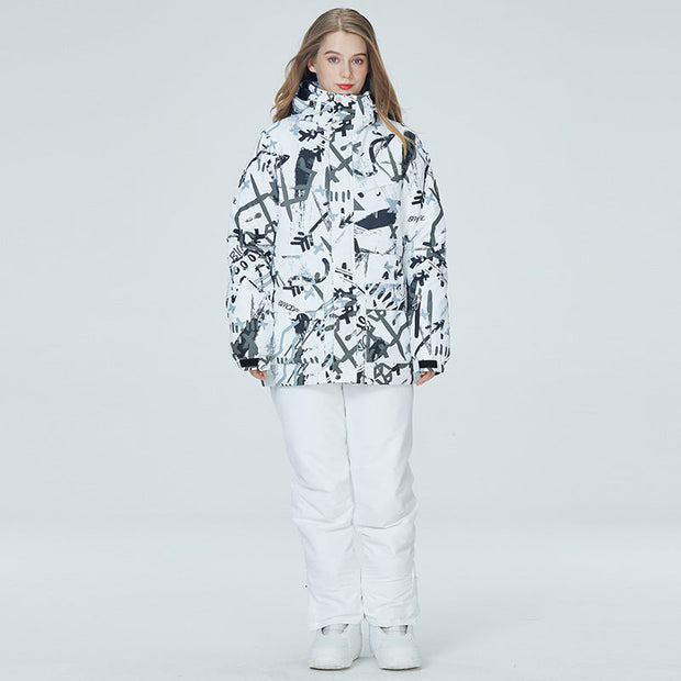 Combinaison de ski unisexe imperméable et coupe-vent - Nivor