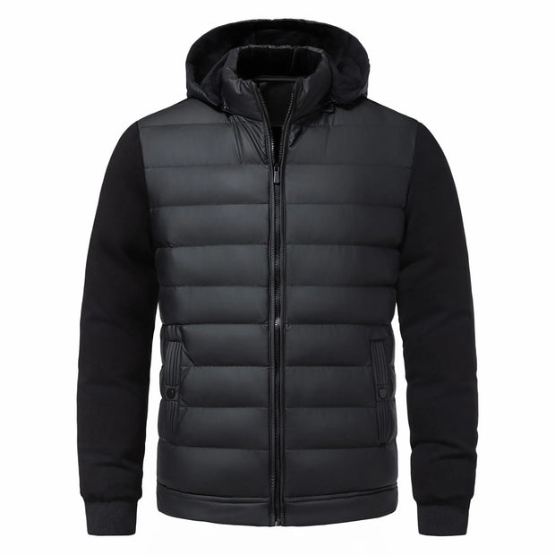 Luc - Manteau d'Hiver Homme Décontracté à Capuche