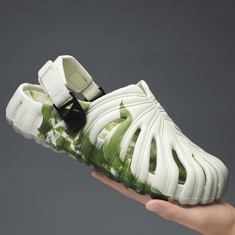 Herren-Sandalen aus geformtem Gummi mit atmungsaktivem, ergonomischem Design - Mauro
