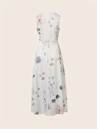 Cassandra - Robe longue à imprimé floral