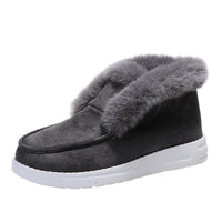 Nissa - Chaussures D'hiver Chaudes en Daim