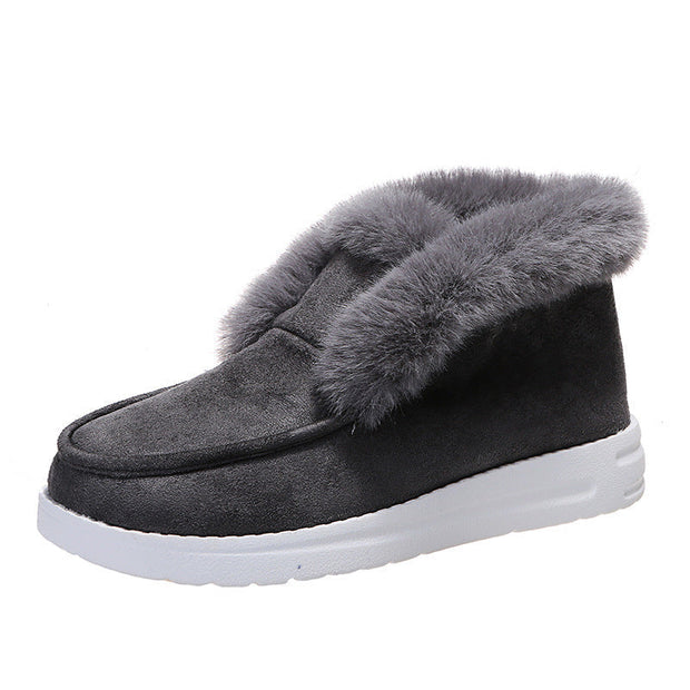 Nissa - Chaussures D'hiver Chaudes en Daim