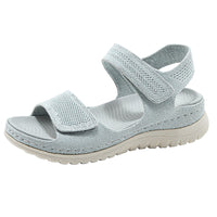 Atmungsaktive orthopädische Damensandalen mit dämpfender Sohle - Luren