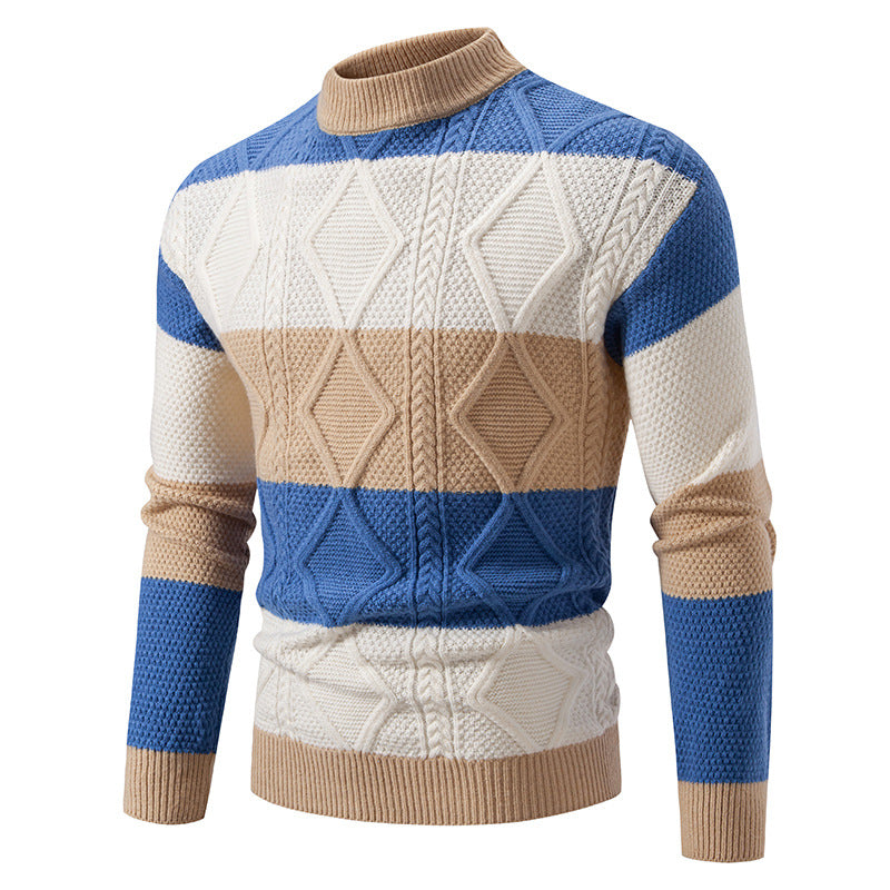 Pullover mit geflochtenem Strickeffekt für Männer - Elric
