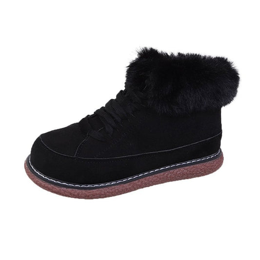 Bottes d'hiver pour femmes avec doublure en fourrure douce - Amelie