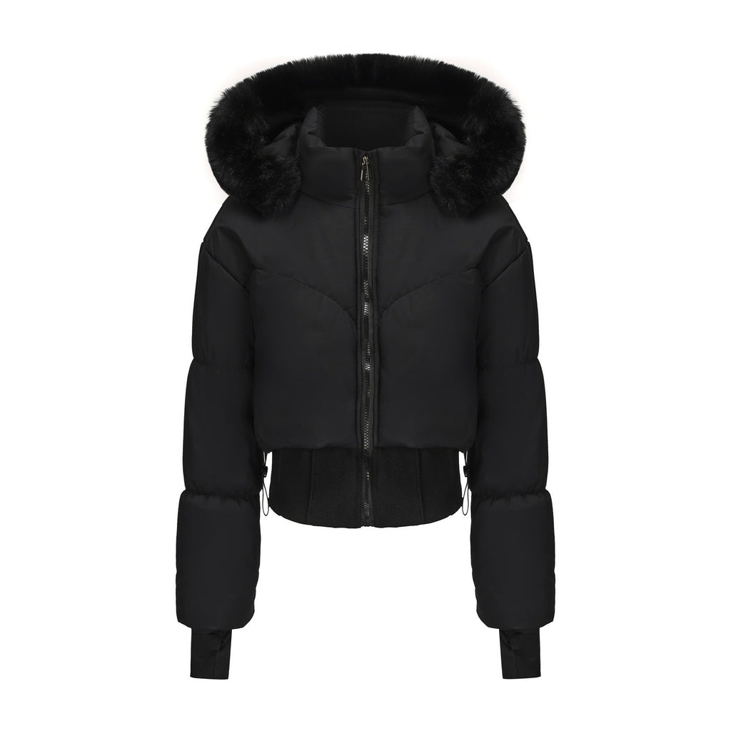 Kurze Damenjacke mit Kapuze - Avenil