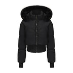 Kurze Damenjacke mit Kapuze - Avenil