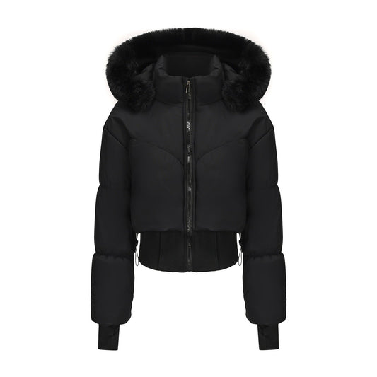 Veste courte à capuche pour femme - Avenil