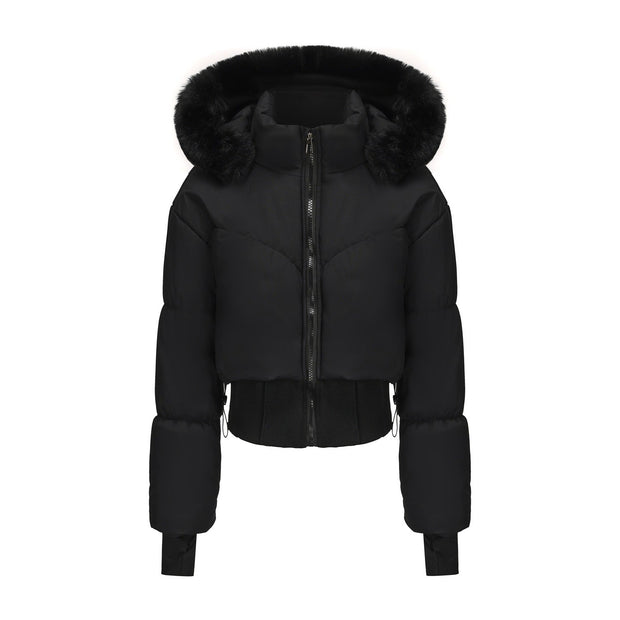 Veste courte à capuche pour femme - Avenil