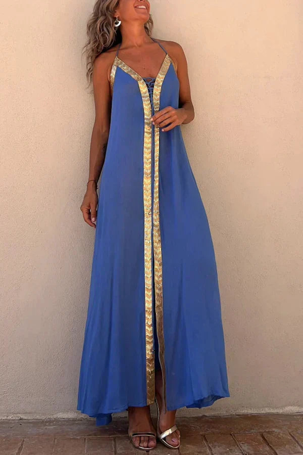 Stylish summer maxi dress