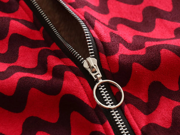 Clarisse - Manteau Ample à Capuche Doublé en Fleece