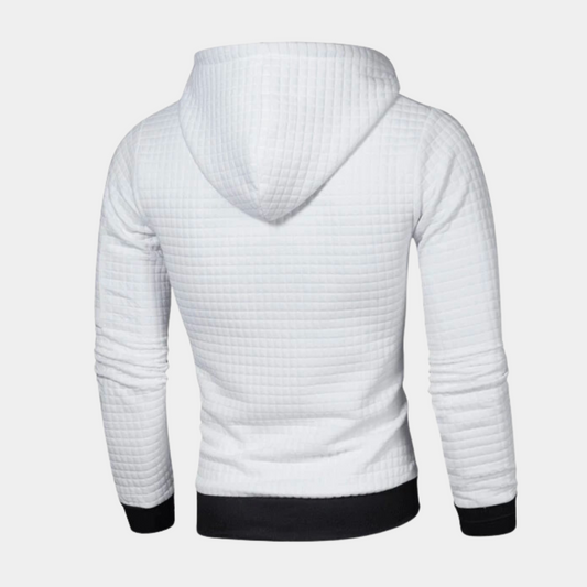 Zack - Sweat à capuche tendance et doux pour homme