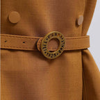 Schößchenjacke mit auffälligem Kragen und tailliertem Schnitt - Gemma