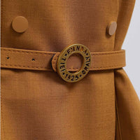 Veste péplum au col accrocheur et au design ajusté - Gemma