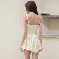 Amélie - Robe romantique avec corset à lacets