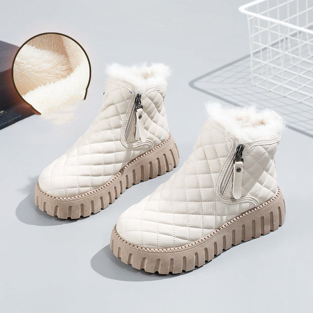 Gepolsterte Damenstiefelette mit Schutzeffekt - Linsara